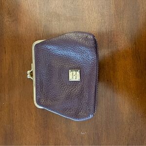 Dooney & Bourke Purple Coin Purse